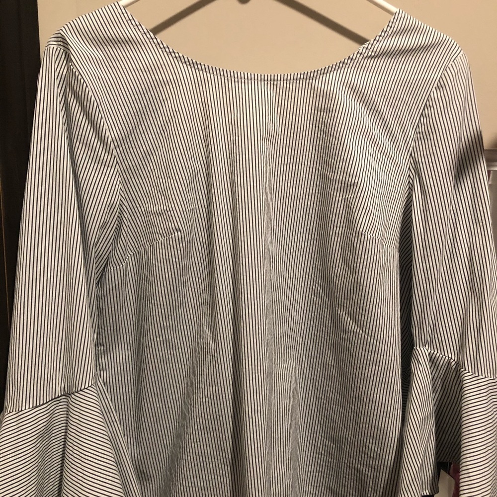 Striped dress top